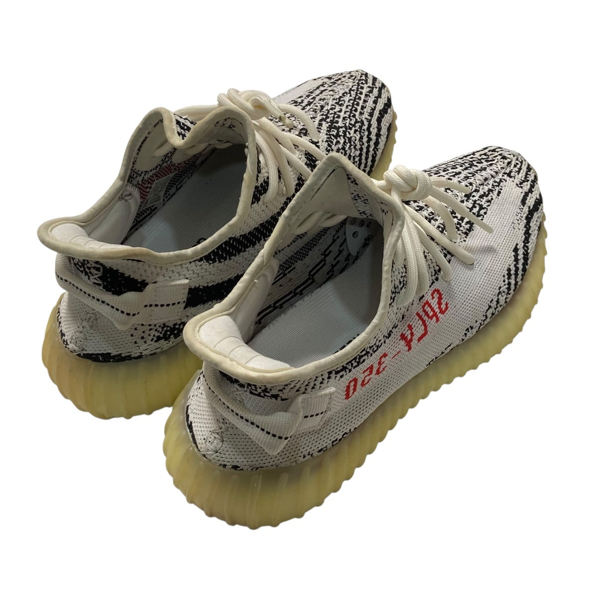 adidas adidas YEEZY Boost 350 V2 Zebra ミドルカットスニーカー CP9654 古着・中古-2枚目のアイテム画像