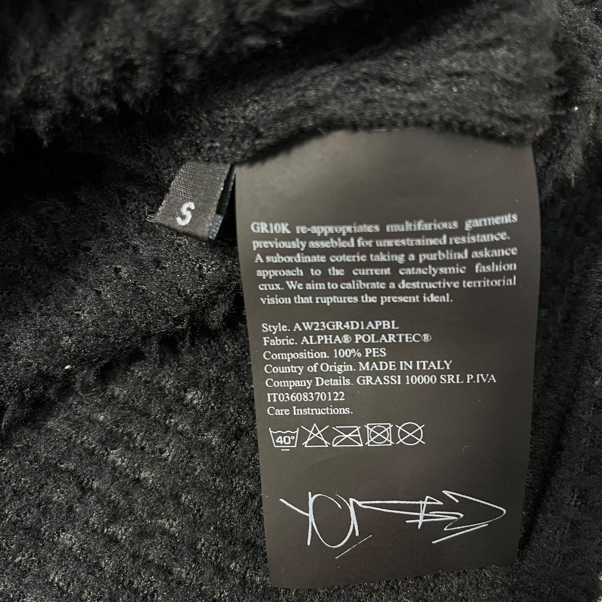 ALPHA LAYERロングスリーブカットソーAW23GR4D1APBL
