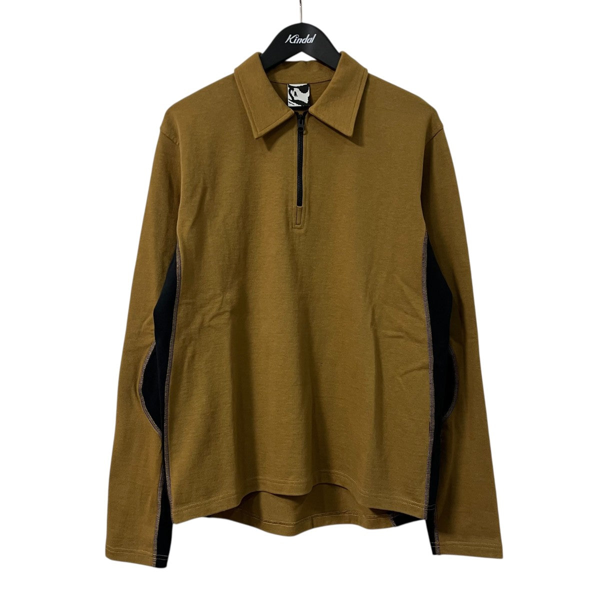 GR10K HALF ZIP SWEATER POLOハーフジップポロシャツAW23GR4C8JZCT 古着・中古-1枚目のアイテム画像