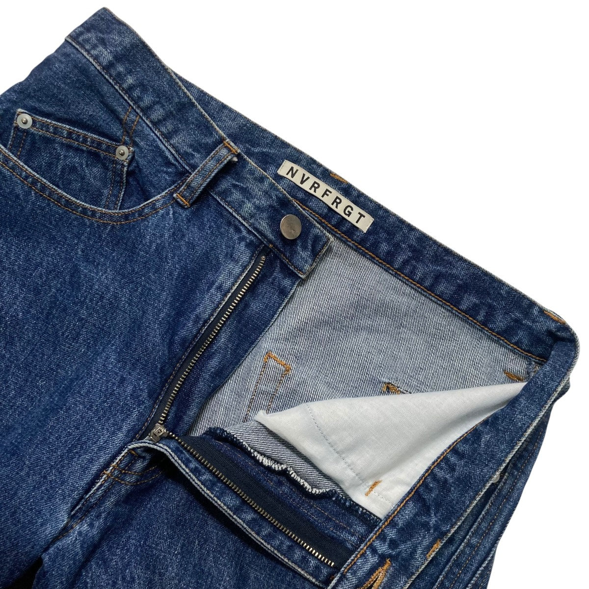 NVRFRGT 3D Twisted JeansデニムパンツNF231P01B 古着・中古-3枚目のアイテム画像