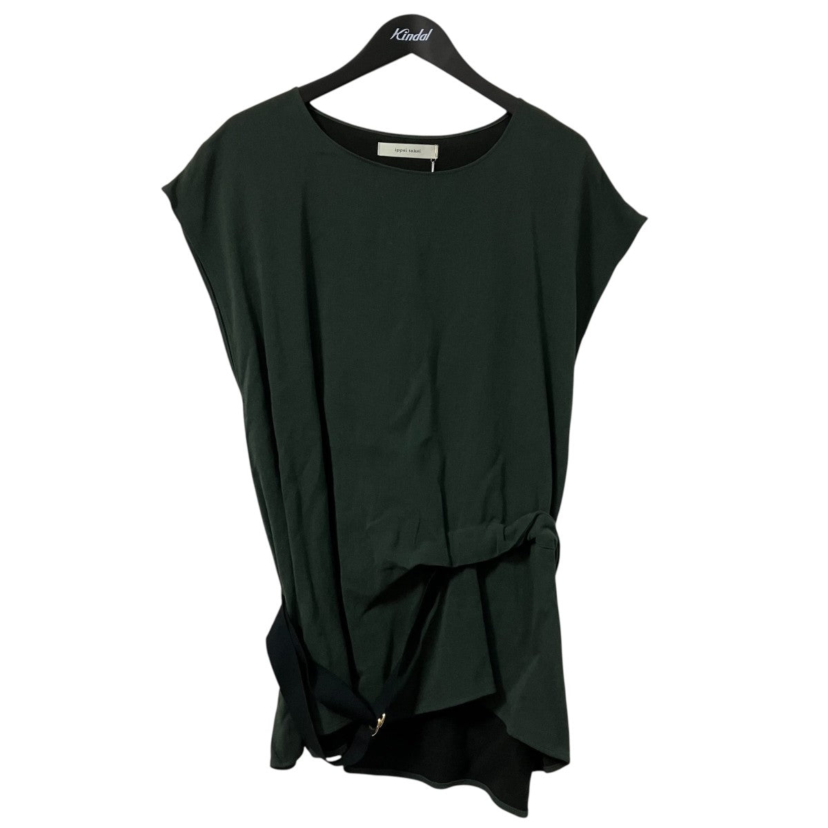 ippei takei 1tuck pull overノースリーブワンピース1812-904 古着・中古-1枚目のアイテム画像
