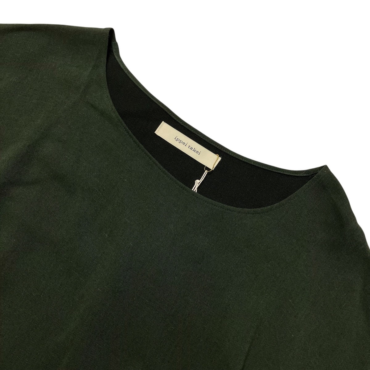 ippei takei 1tuck pull overノースリーブワンピース1812-904 古着・中古-3枚目のアイテム画像