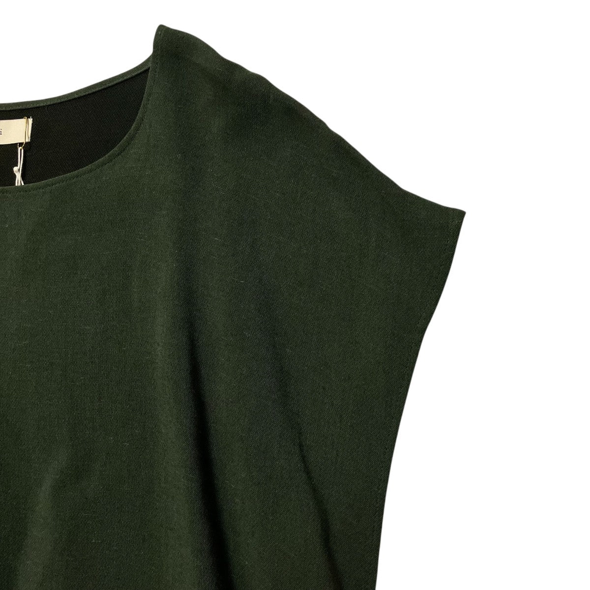 ippei takei 1tuck pull overノースリーブワンピース1812-904 古着・中古-4枚目のアイテム画像