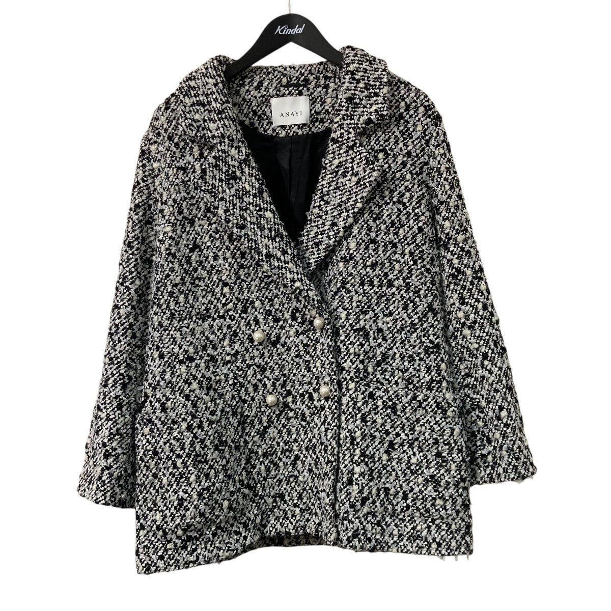 ANAYI(アナイ) ツイードジャケット102427 17 180 95 380 102427 17 180