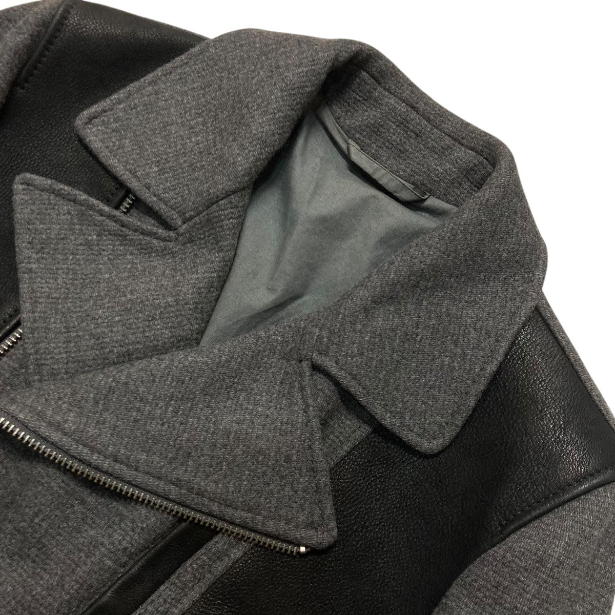 Maison Margiela 10AWここのえタグ 1960’s U．S．A Perfecto Jacket REPLICAライダースジャケットS30AM0147 古着・中古-3枚目のアイテム画像