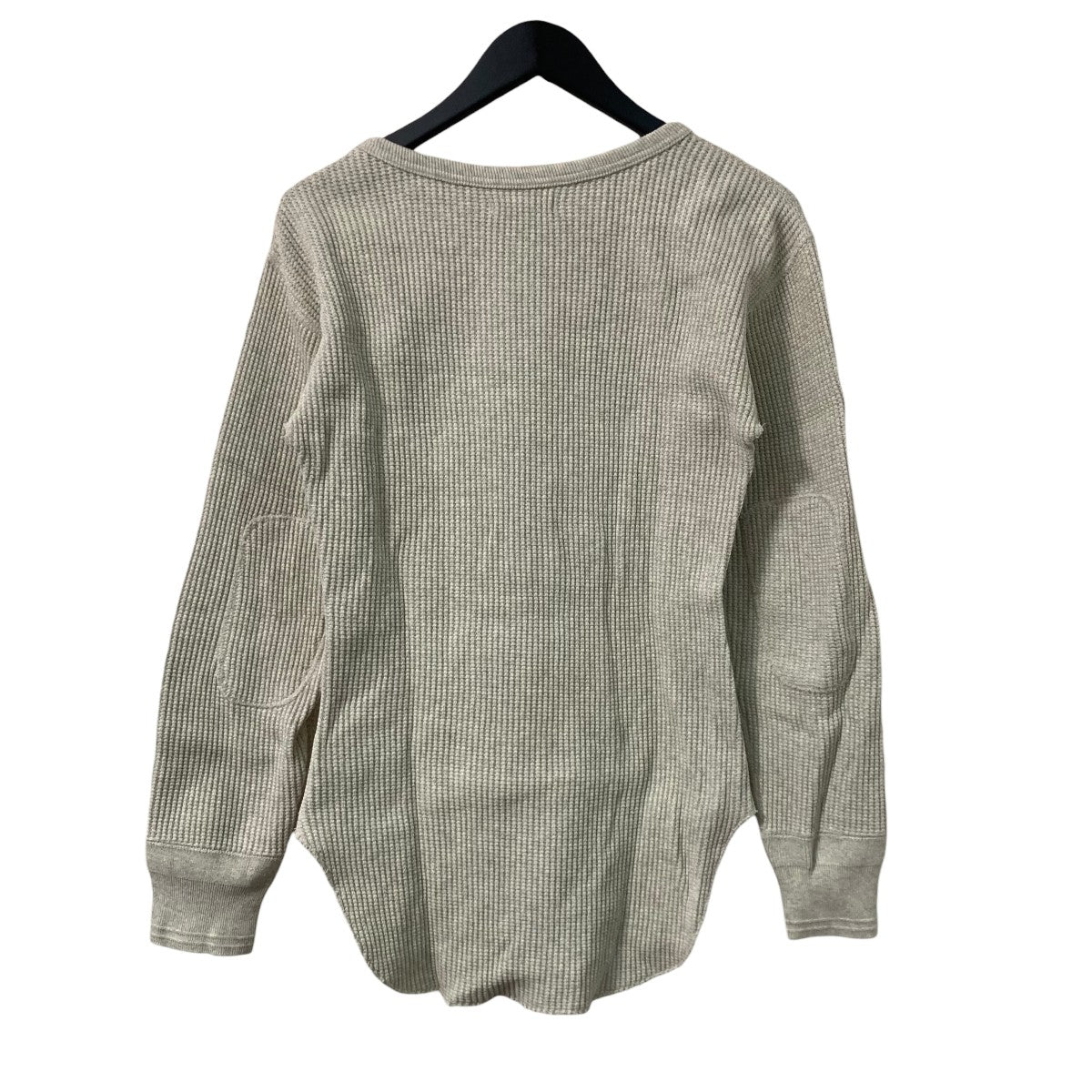 FUMIKA UCHIDA COTTON WAFFLE THERMALTOPクルーネック長袖TシャツFU K CT004 古着・中古-2枚目のアイテム画像