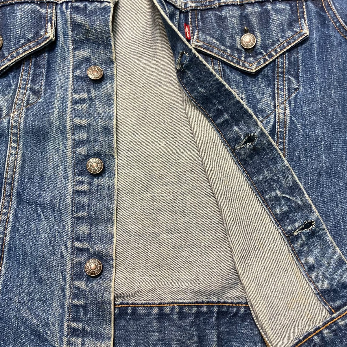 LEVI'S(リーバイス) 70s ボタン裏刻印529 スモールeデニムジャケット