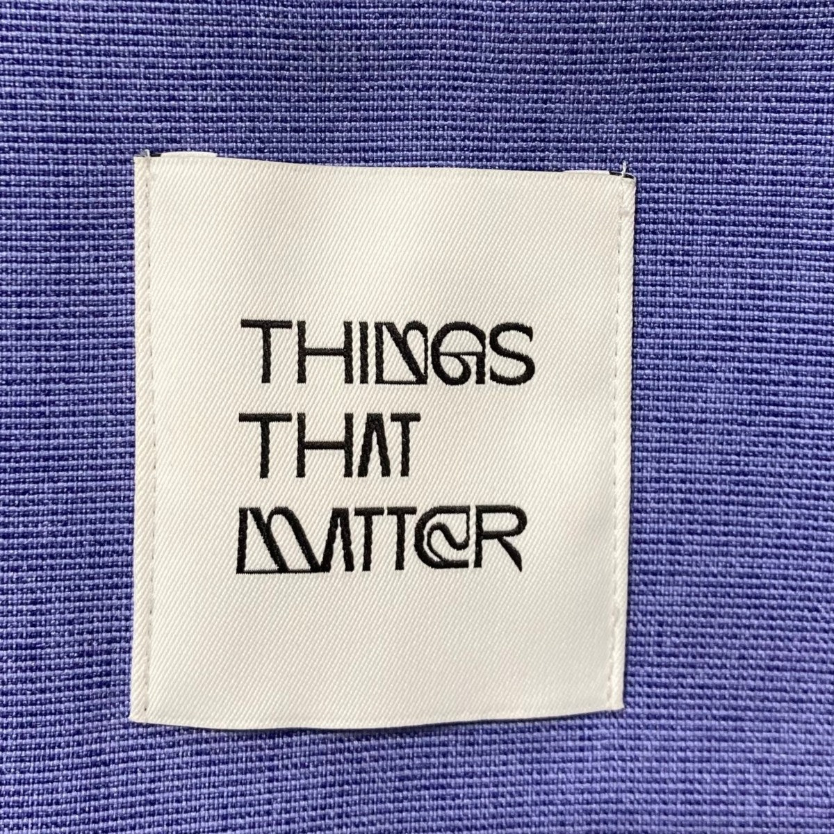 THINGS THAT MATTER MELANGE ASYMMETRY FLARE MAXI DRESS長袖ワンピース0582TM0192P 古着・中古-8枚目のアイテム画像
