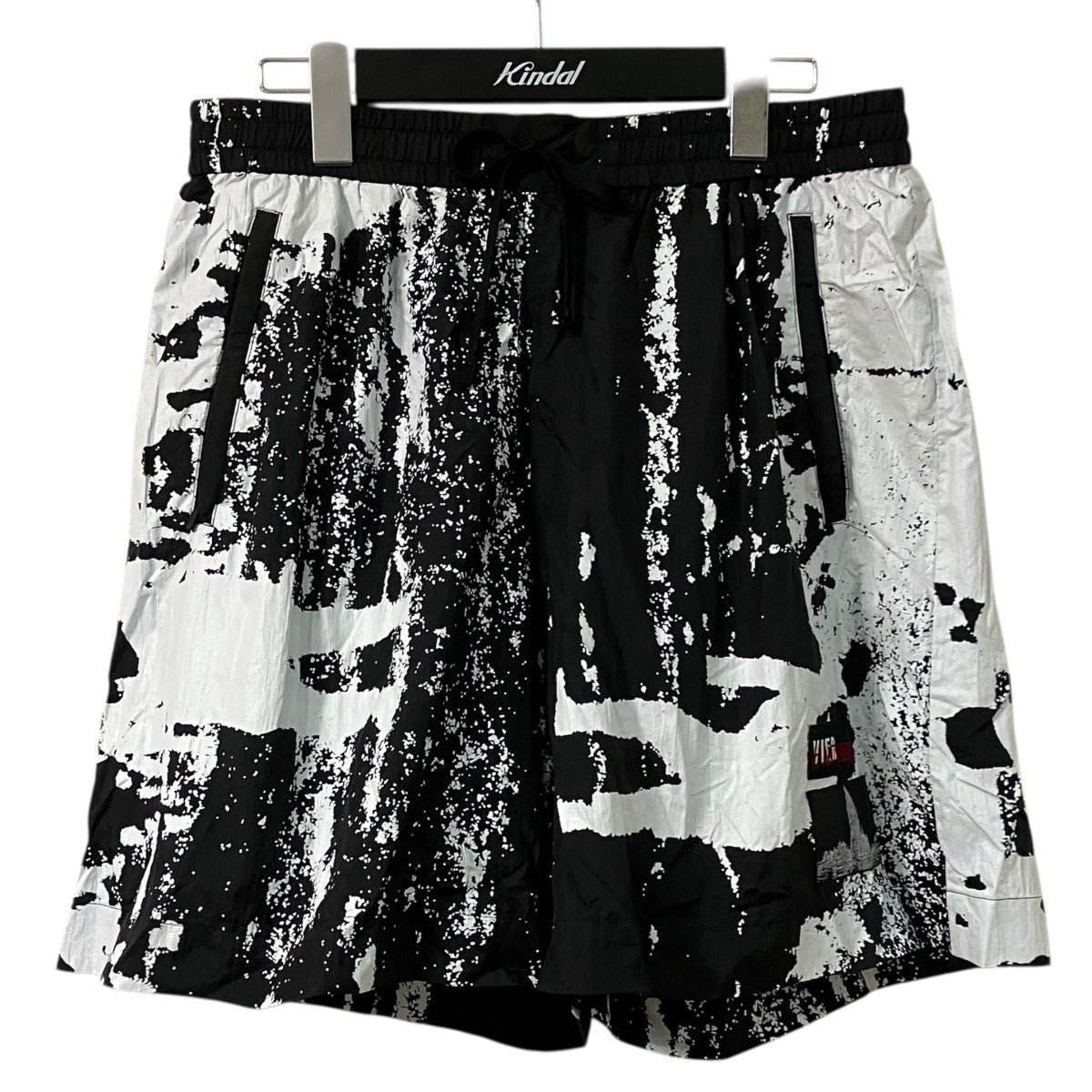 TH VIER Print Short Pantsナイロンハーフパンツ2001 VP01 M120 古着・中古-1枚目のアイテム画像