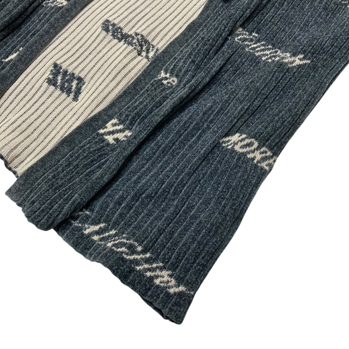 Logo Jacquard Velor Rib Cardiganコーデュロイカーディガン21242365206