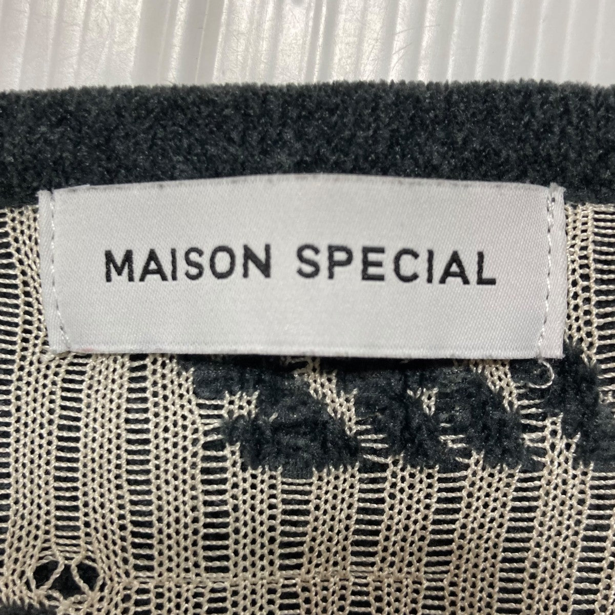 Logo Jacquard Velor Rib Cardiganコーデュロイカーディガン21242365206