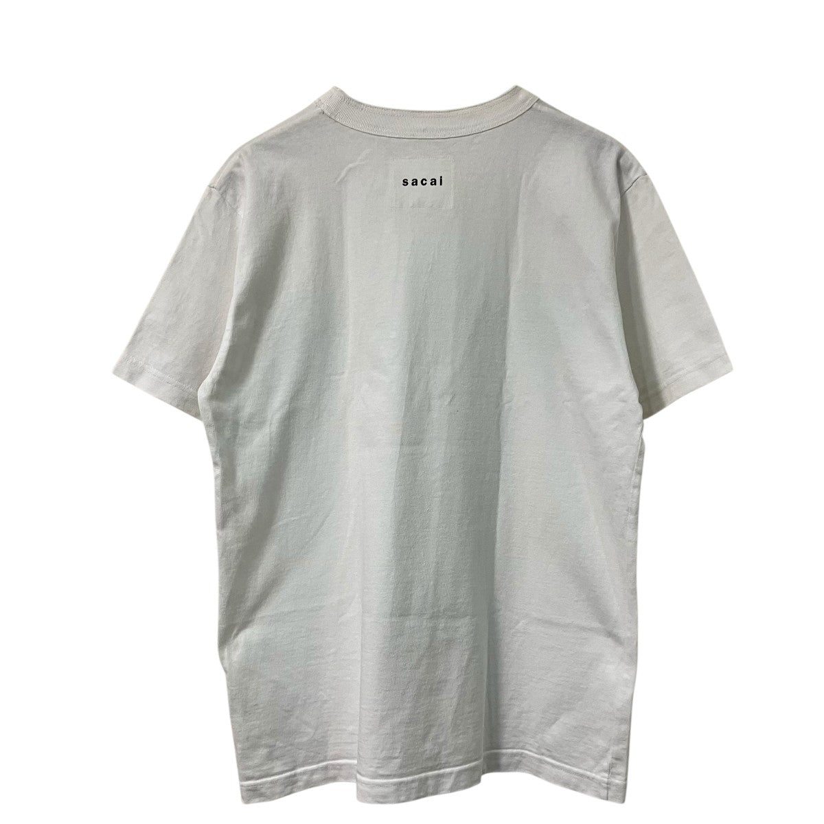 sacai BAR ITALIA 半袖 Tシャツ程度cプリントＴシャツ 古着・中古-2枚目のアイテム画像