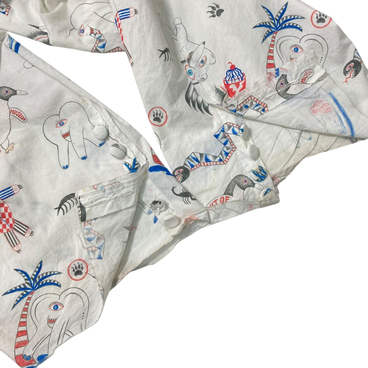 Midorikawa(ミドリカワ) 21SSOUT OF MUSEUM総柄オールインワン