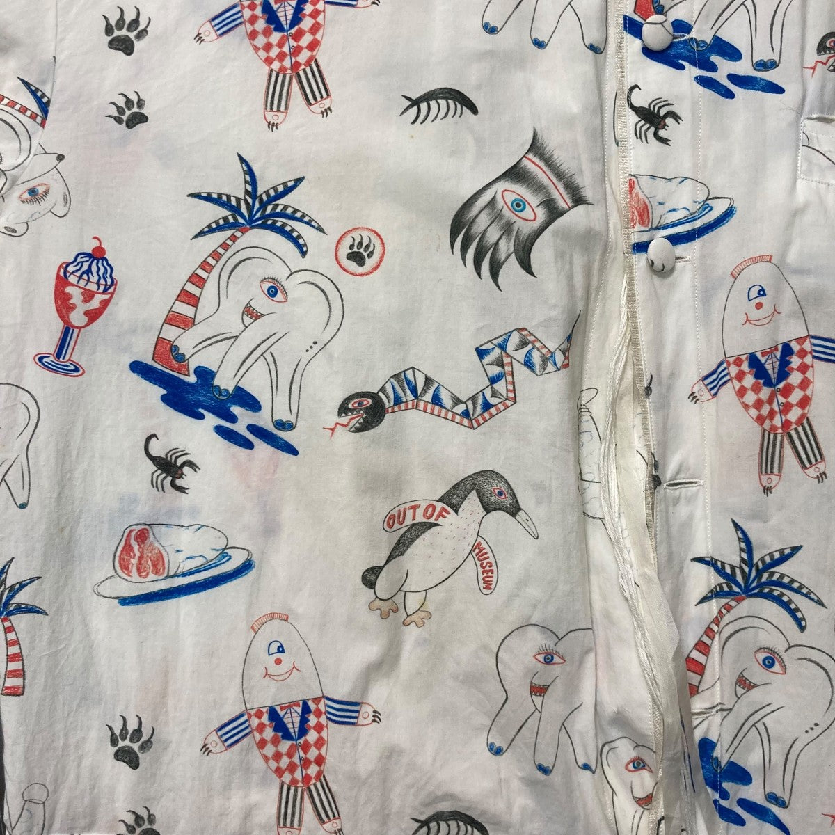 Midorikawa(ミドリカワ) 21SSOUT OF MUSEUM総柄オールインワン