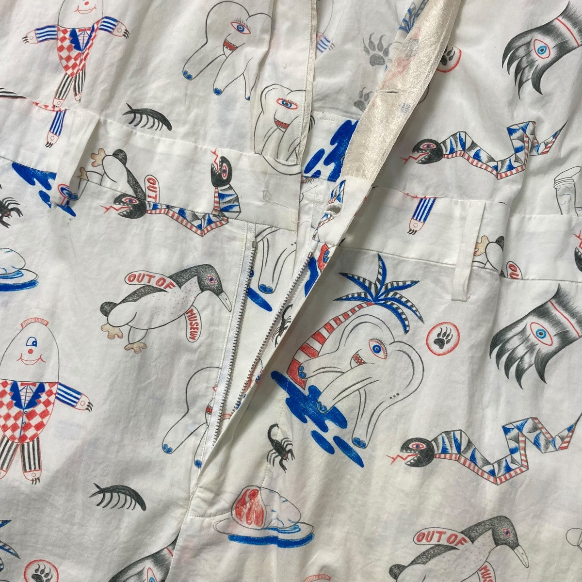 Midorikawa(ミドリカワ) 21SSOUT OF MUSEUM総柄オールインワン