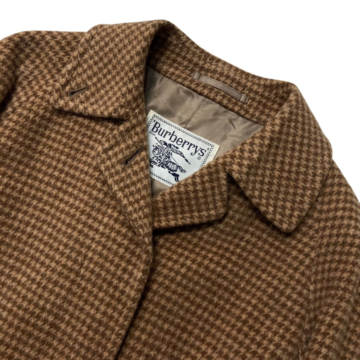 Burberry's(バーバリーズ) 千鳥柄ウールコートFT080-650-54 FT080-650