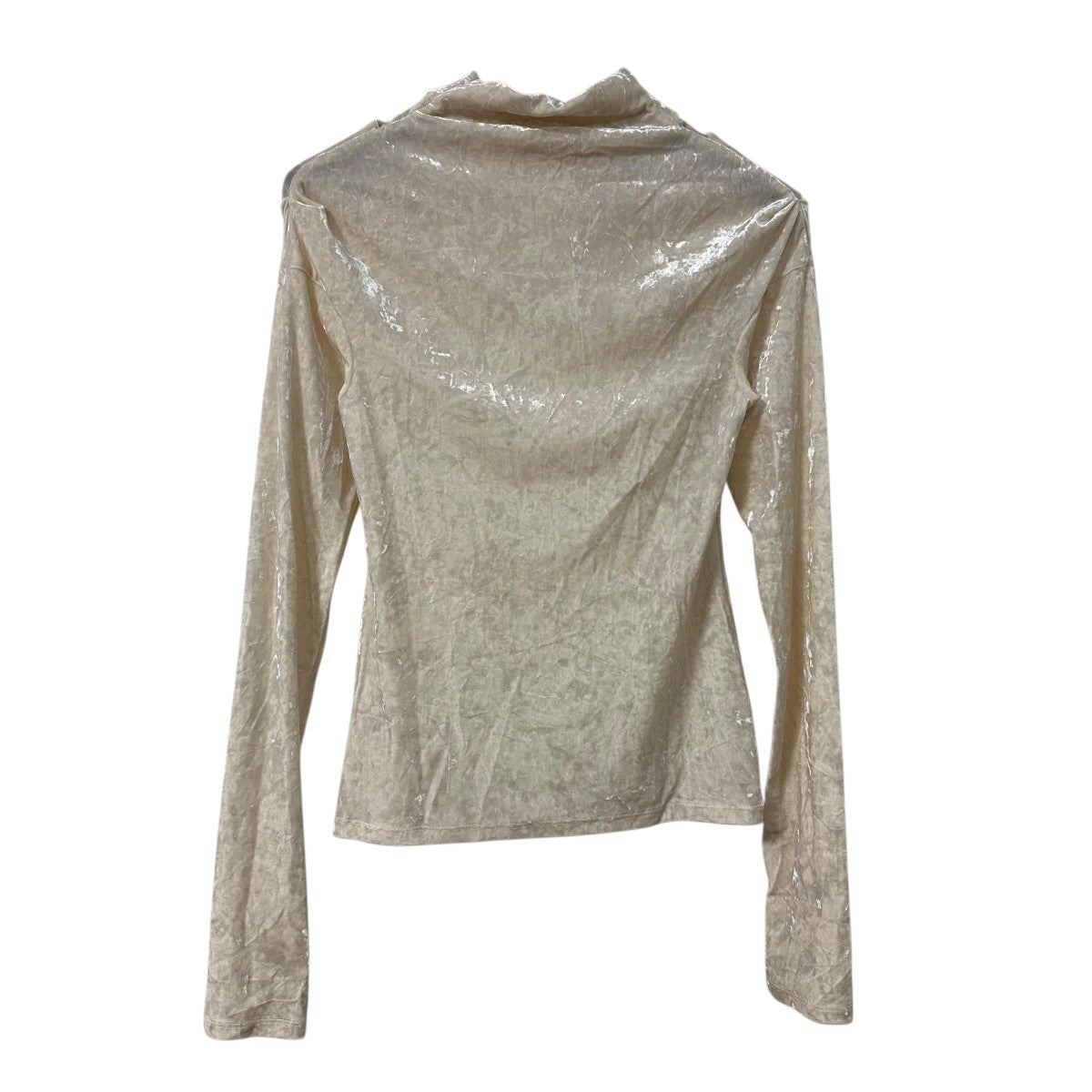 LE CIEL BLEU Velour Topベロアハイネックカットソー27S62101 古着・中古-1枚目のアイテム画像