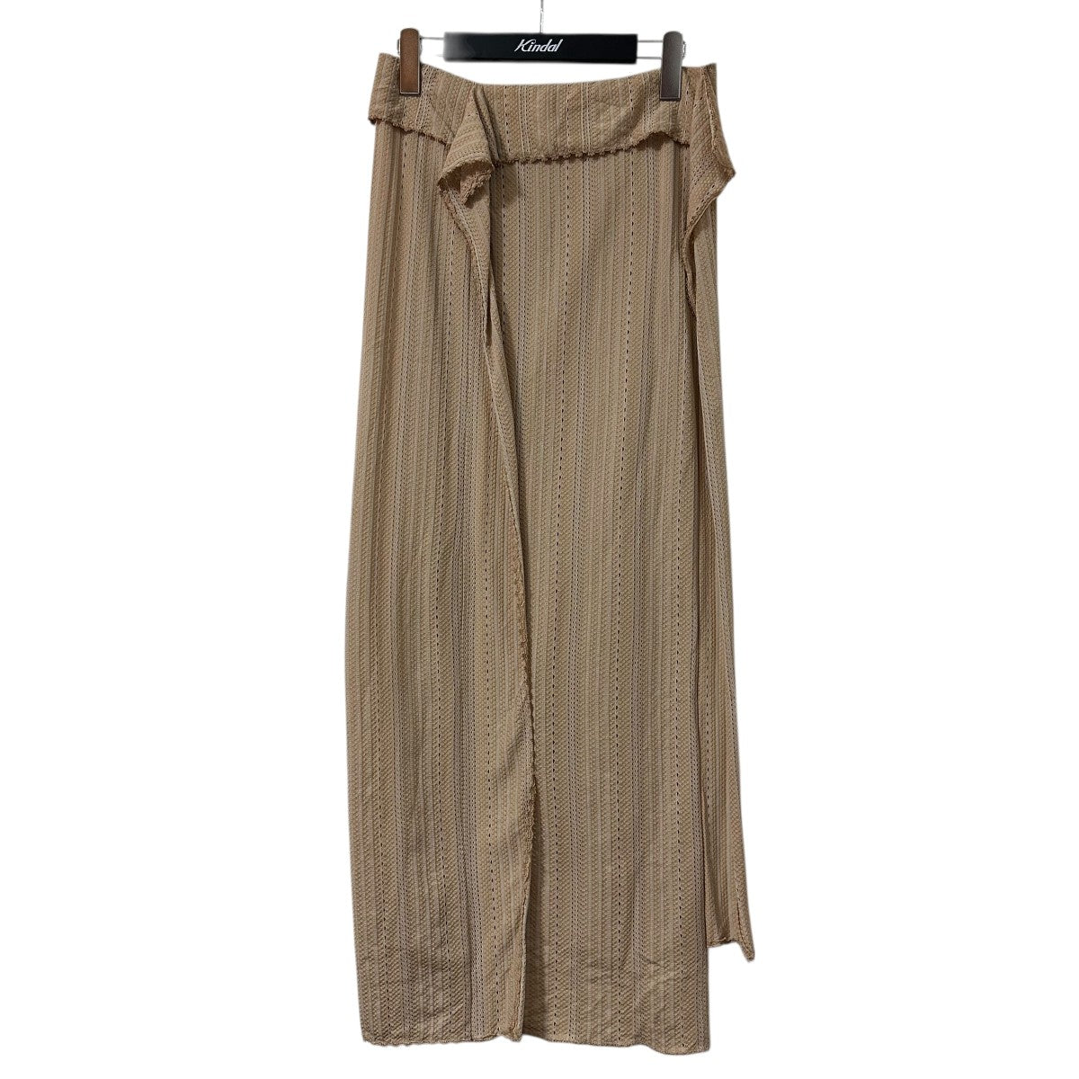 IRENE Russell Stripe Skirt IRENEレースロングスカート27S87003 古着・中古-1枚目のアイテム画像