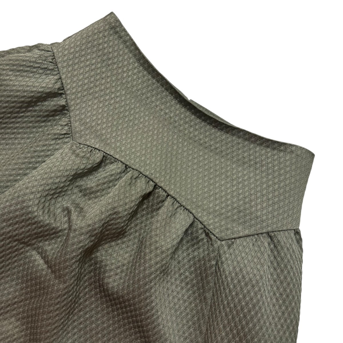LE CIEL BLEU Jacquard Gathered Skirtキルティングフレアスカート25A67616 古着・中古-3枚目のアイテム画像