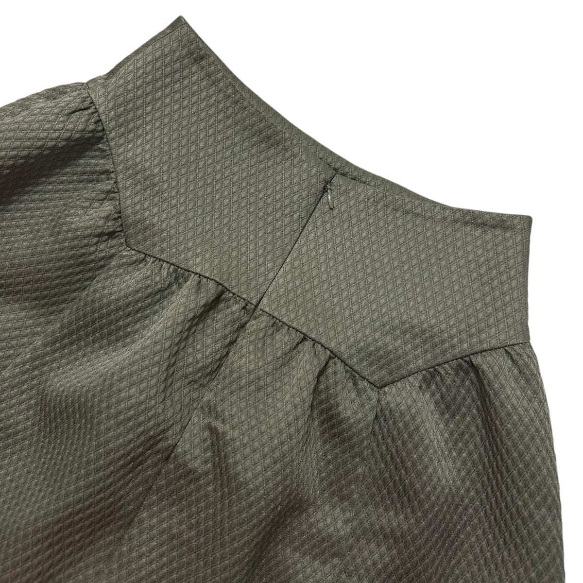 LE CIEL BLEU Jacquard Gathered Skirtキルティングフレアスカート25A67616 古着・中古-4枚目のアイテム画像