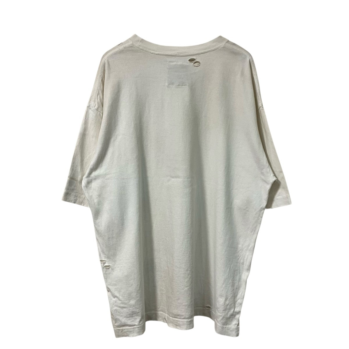 Maison MIHARA YASUHIRO 25AWEMBELLISHED DISTRESSED TEEスタッズダメージＴシャツJ15TS752 古着・中古-2枚目のアイテム画像