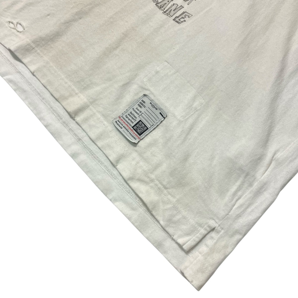 Maison MIHARA YASUHIRO 25AWEMBELLISHED DISTRESSED TEEスタッズダメージＴシャツJ15TS752 古着・中古-5枚目のアイテム画像