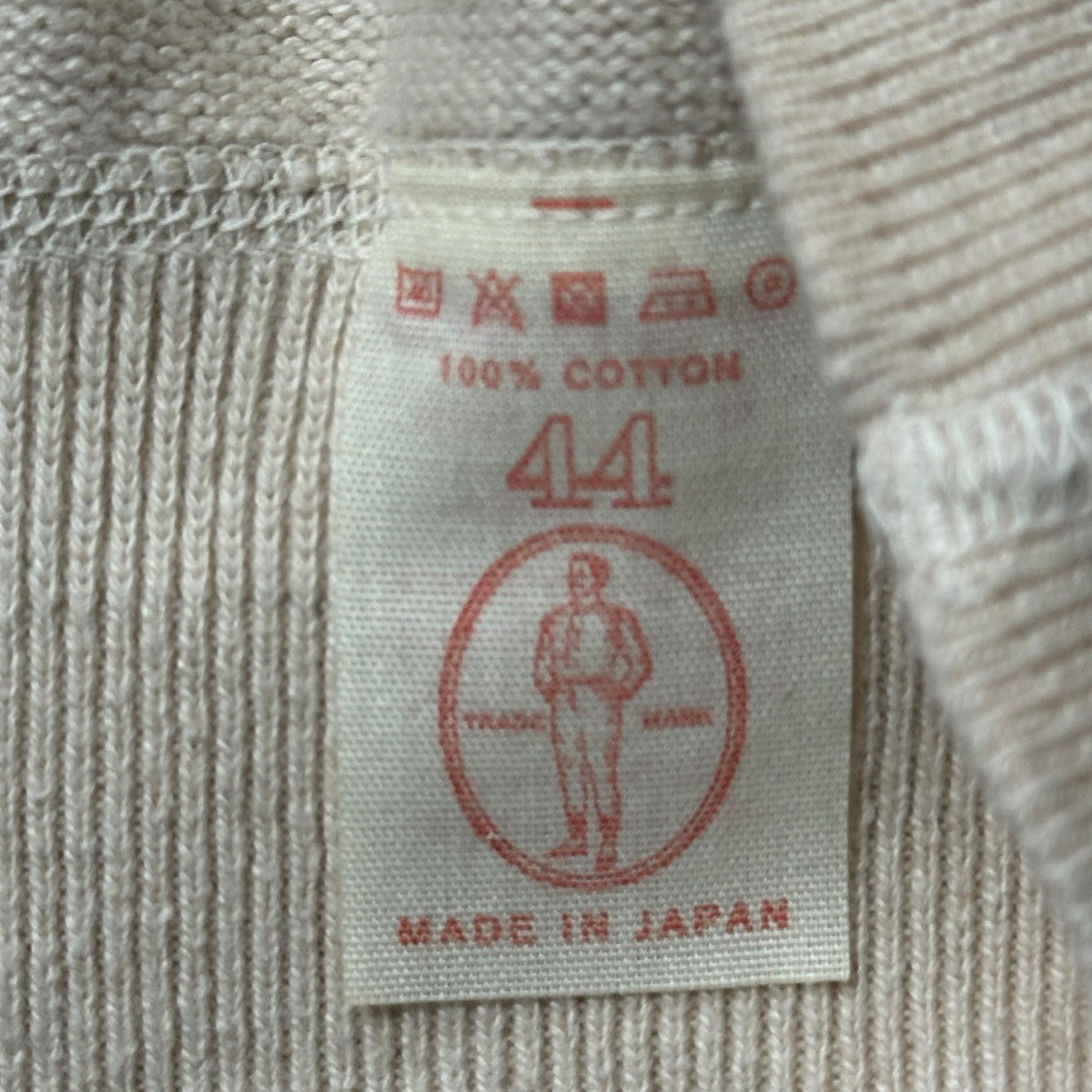 クルーネックコットンスウェット