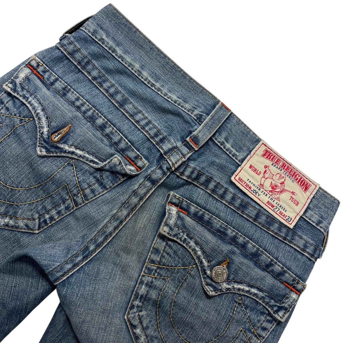 TRUE RELIGION(トゥルーレリジョン) デニムパンツ ブルー サイズ 27