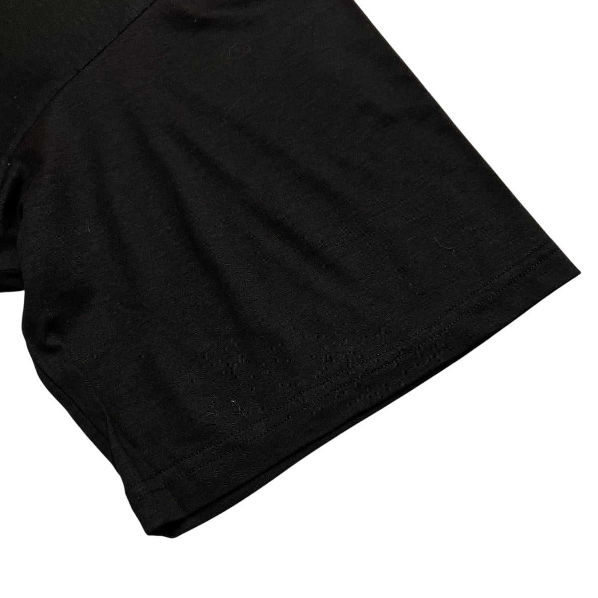 Yohji Yamamoto pour homme 22SSSMOKING PRINT ROUND NECK SHORT SLEEVESフロントプリントＴシャツHG T70 272 古着・中古-4枚目のアイテム画像