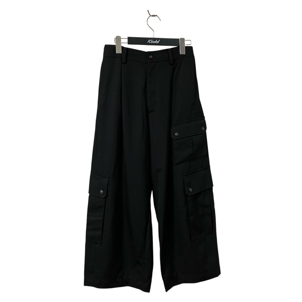 ssstein 25SSCARGO POCKET WIDE EASY TROUSERSウール地1タックカーゴパンツST 1100 古着・中古-1枚目のアイテム画像