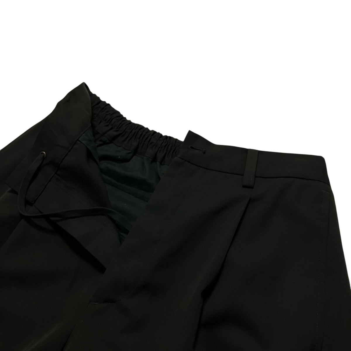 ssstein 25SSCARGO POCKET WIDE EASY TROUSERSウール地1タックカーゴパンツST 1100 古着・中古-3枚目のアイテム画像