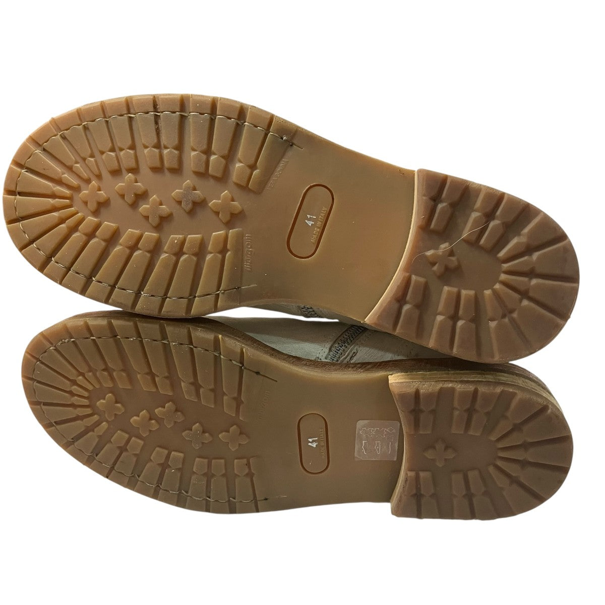 ANN DEMEULEMEESTER ペンキサイドジップブーツ 古着・中古-6枚目のアイテム画像