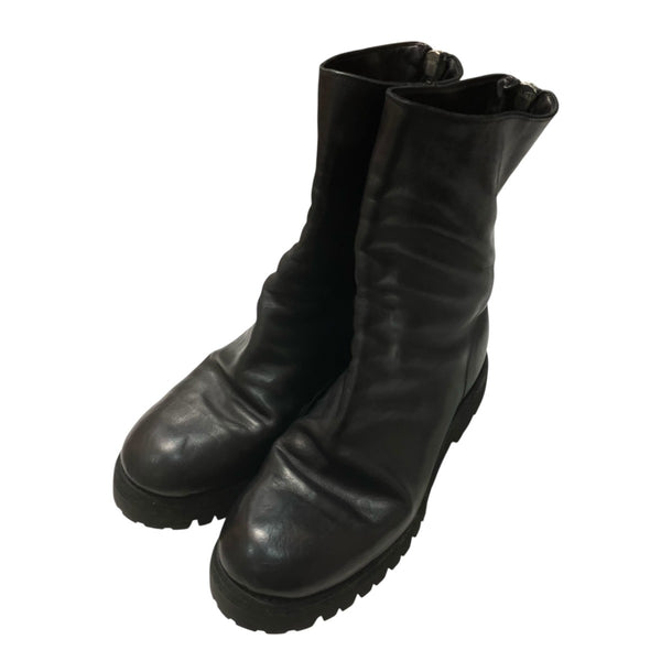 GUIDI(グイディ) BACK ZIP HI-BOOTS HORSE FULL GRAIN with VIBRAM