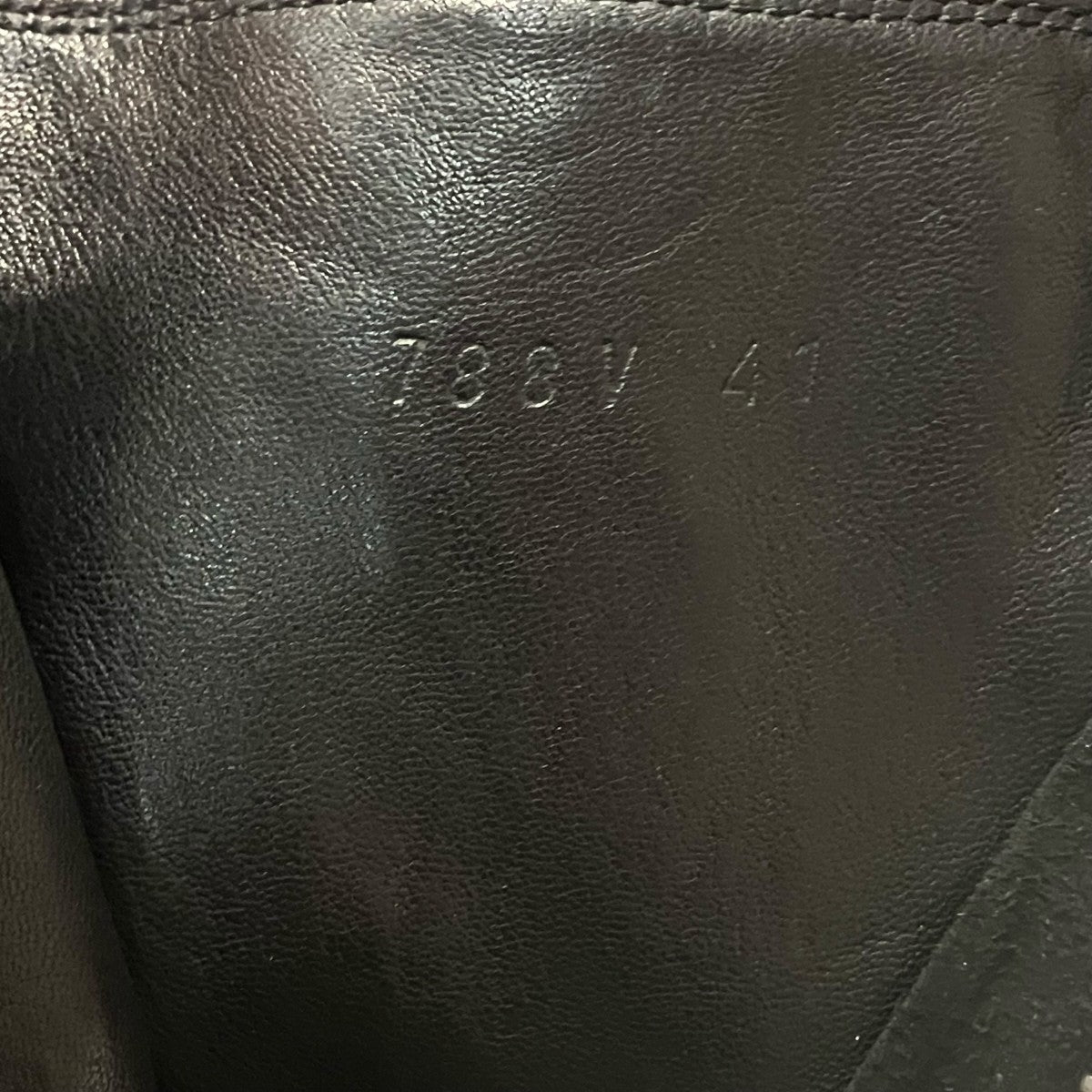 GUIDI BACK ZIP HI-BOOTS HORSE FULL GRAIN with VIBRAM SOLEバックジップブーツ788V 古着・中古-7枚目のアイテム画像