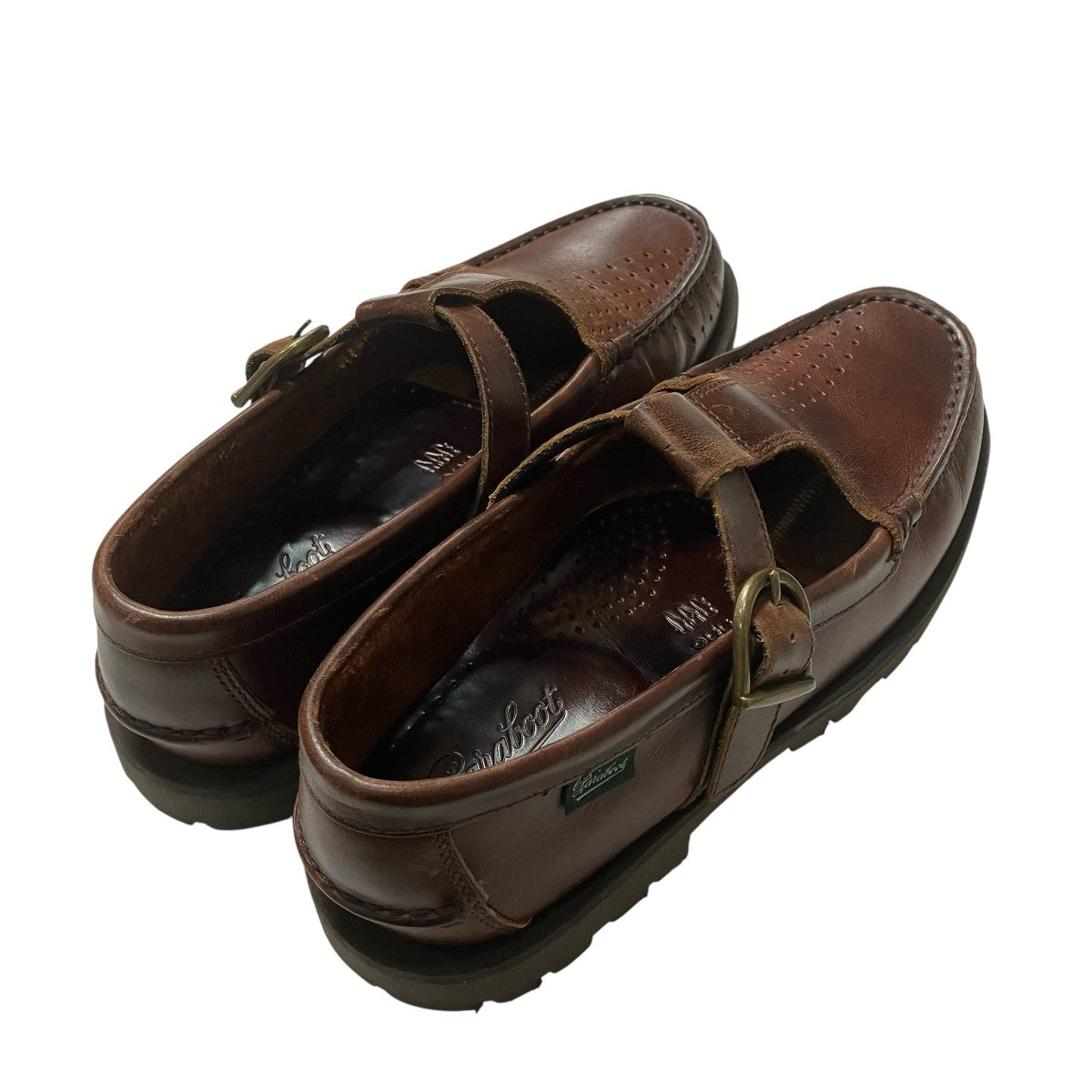 PARABOOT(パラブーツ) BABORDレザーシューズ1023 1023 ブラウン サイズ