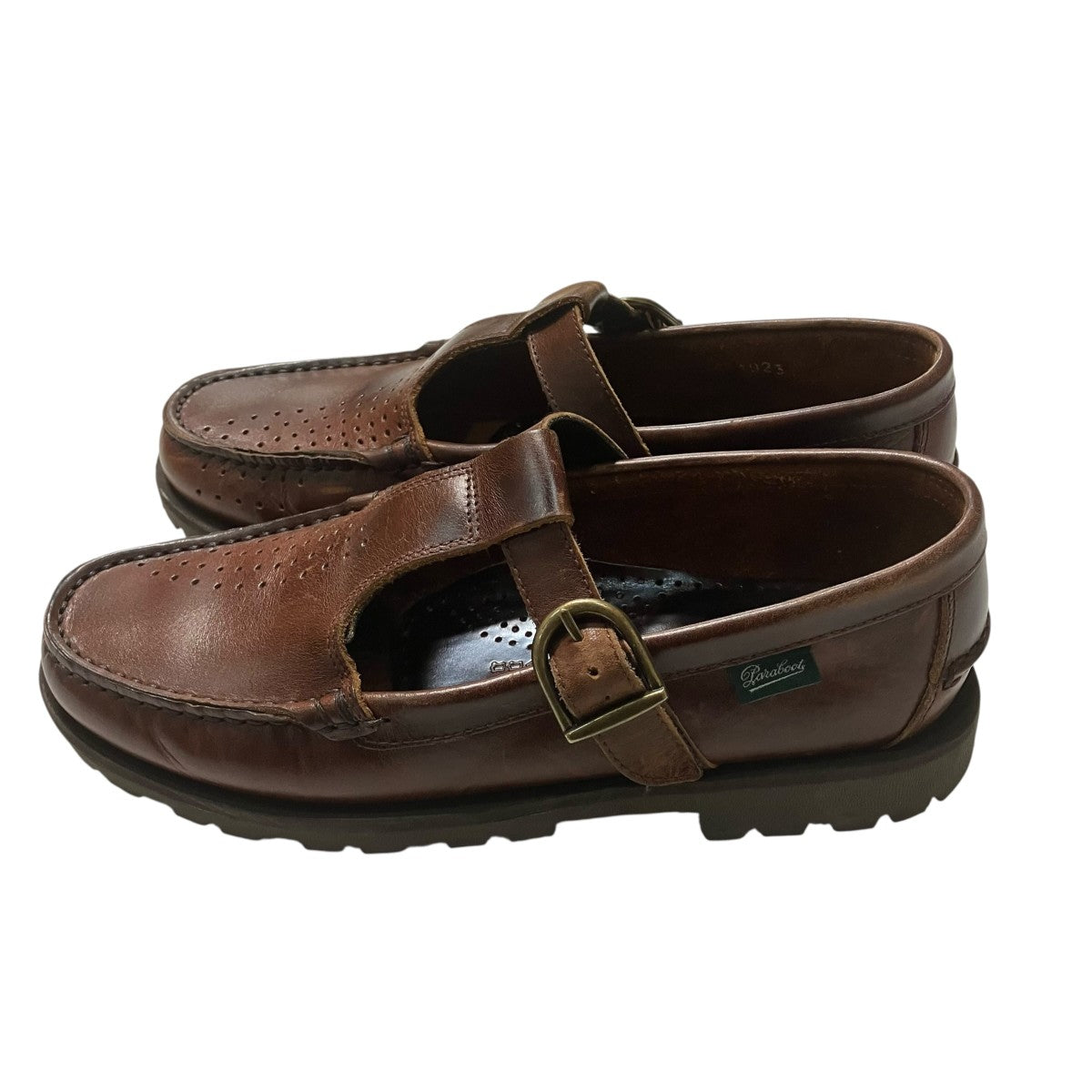 PARABOOT BABORDレザーシューズ1023 古着・中古-4枚目のアイテム画像