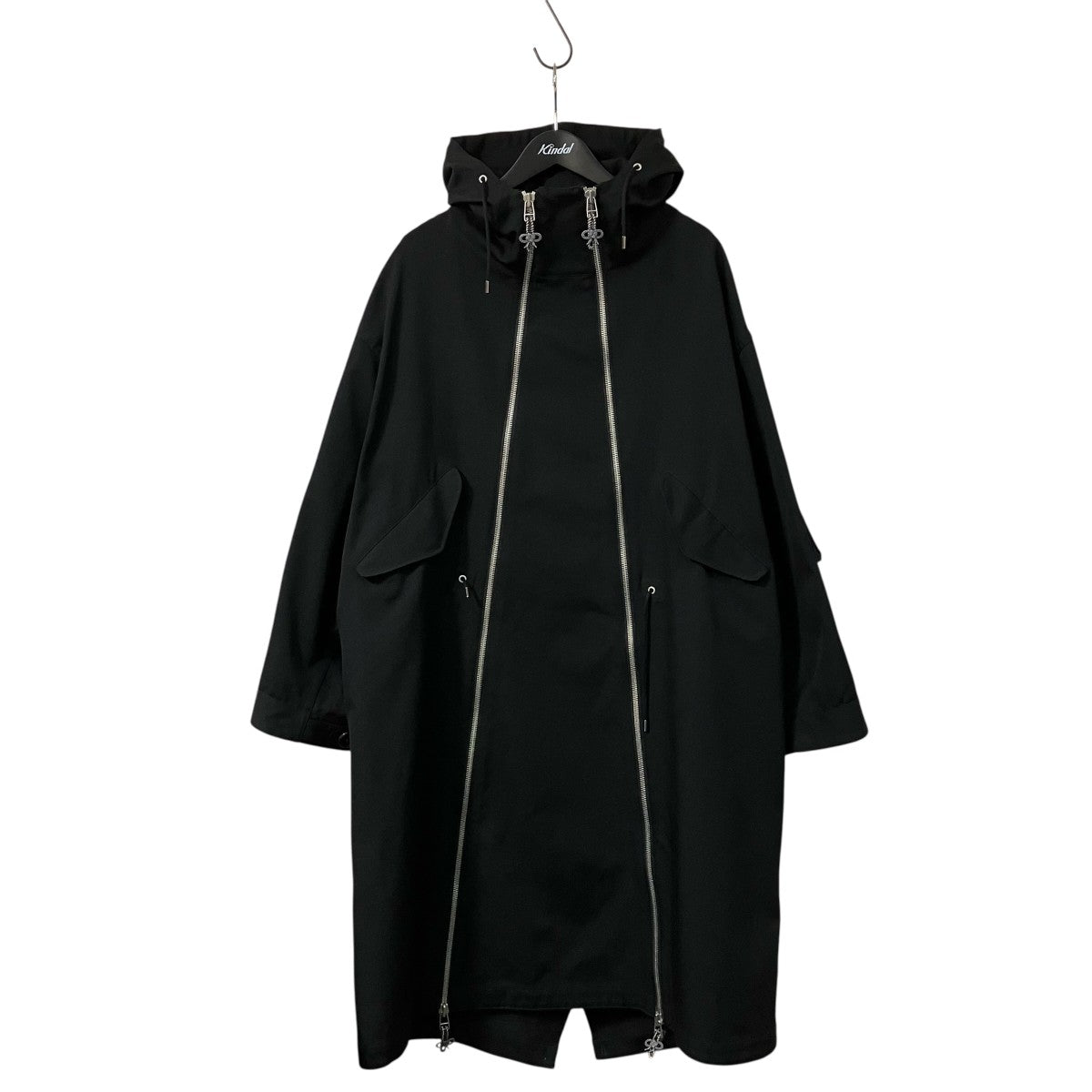 23AWDoublezip Mod ParkaダブルジップロングフーデットコートHUIT 5 DZWQMC