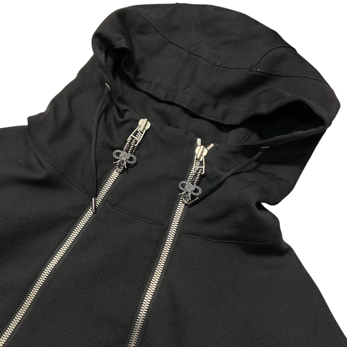 23AWDoublezip Mod ParkaダブルジップロングフーデットコートHUIT 5 DZWQMC