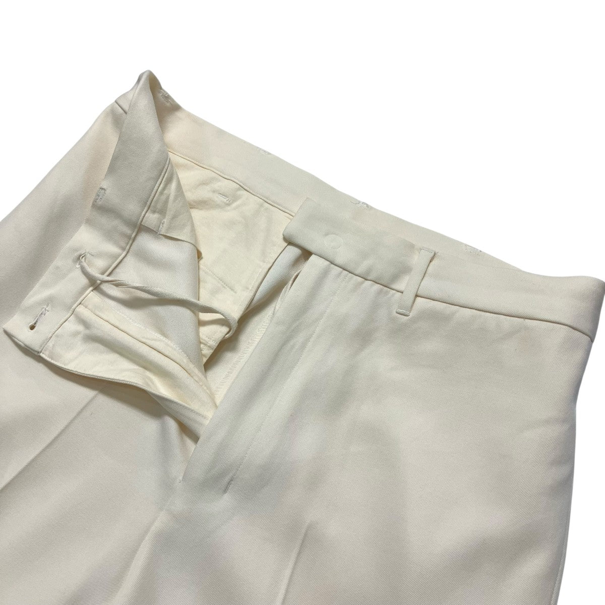 nonnotte 23AWNO TACK WIDE STRAIGHT TROUSERSノータックスラックスN 23A 025 古着・中古-3枚目のアイテム画像