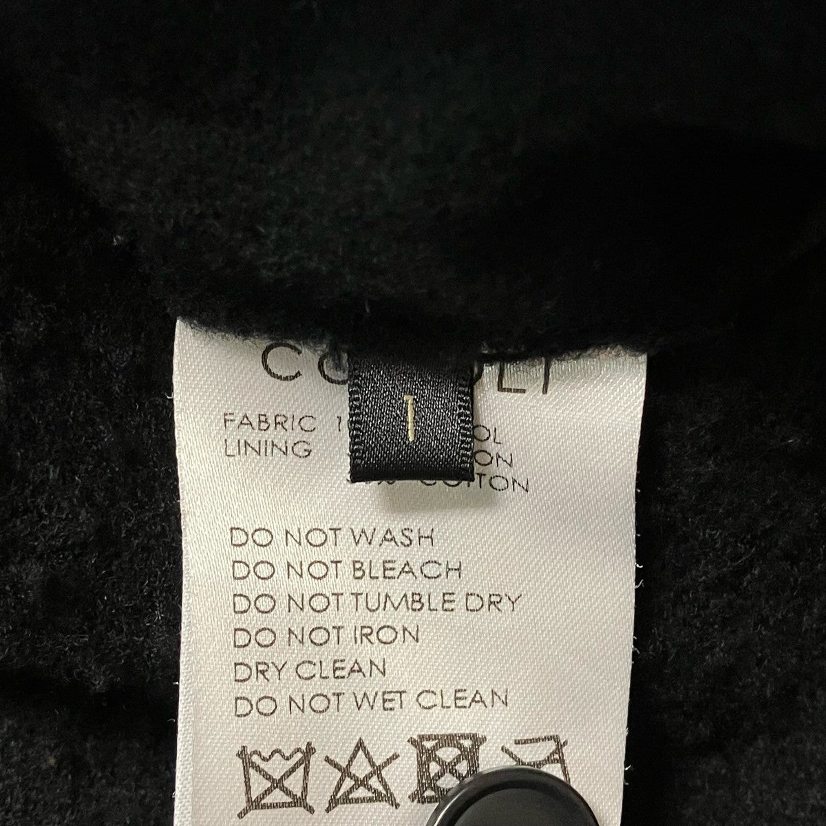 COMOLI 23AW縮絨ウール 6PパンツカーゴパンツY03 03011 古着・中古-9枚目のアイテム画像