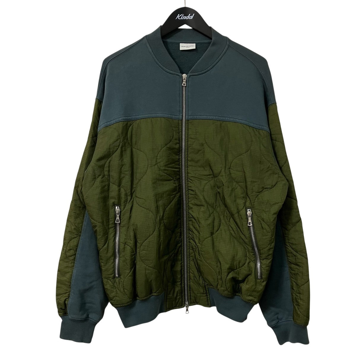 DRIES VAN NOTEN 異素材ブルゾン241-123- 古着・中古-1枚目のアイテム画像