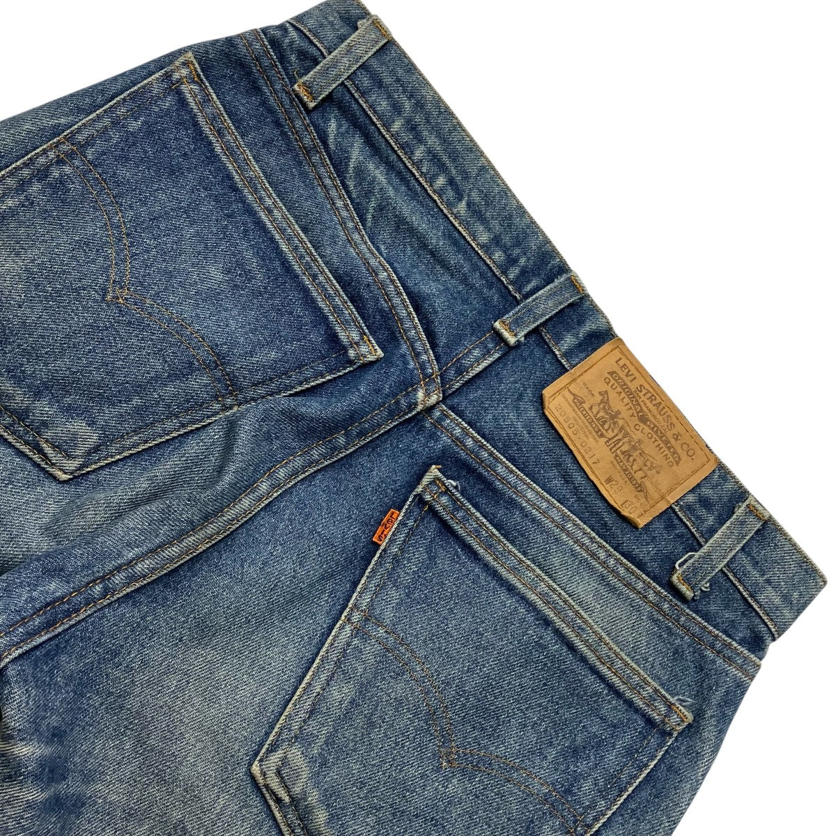LEVI’S デニムパンツﾎﾞﾀﾝ裏刻印505 古着・中古-4枚目のアイテム画像