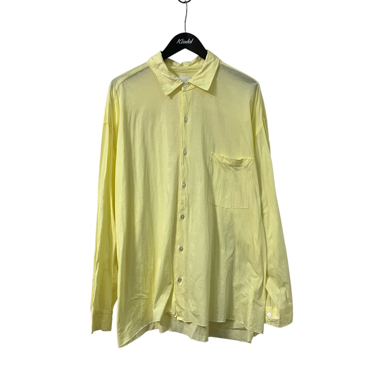 KANEMASA PHIL． 46G ARTISAN JERSEY長袖シャツKM24S 036 古着・中古-1枚目のアイテム画像