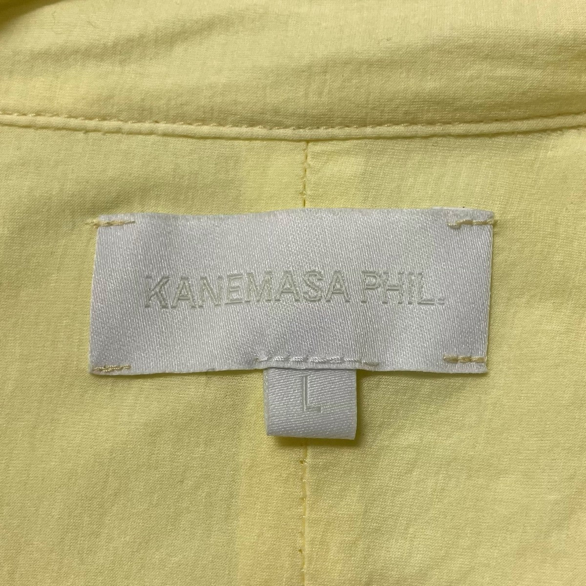 KANEMASA PHIL． 46G ARTISAN JERSEY長袖シャツKM24S 036 古着・中古-6枚目のアイテム画像