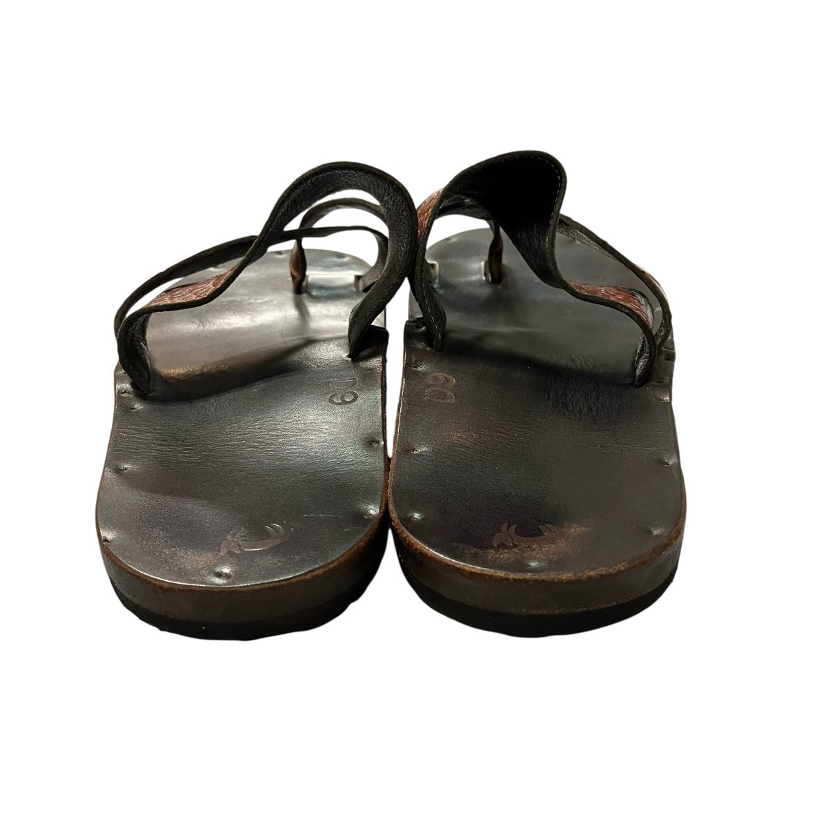 JUTTA NEUMANN ALLIGATOR FRANK SANDALレザーサンダル 古着・中古-4枚目のアイテム画像