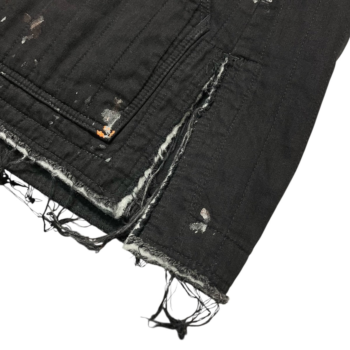 PADDED QUILTING COLLARLESS JACKETキルティングカバーオールANC JK20