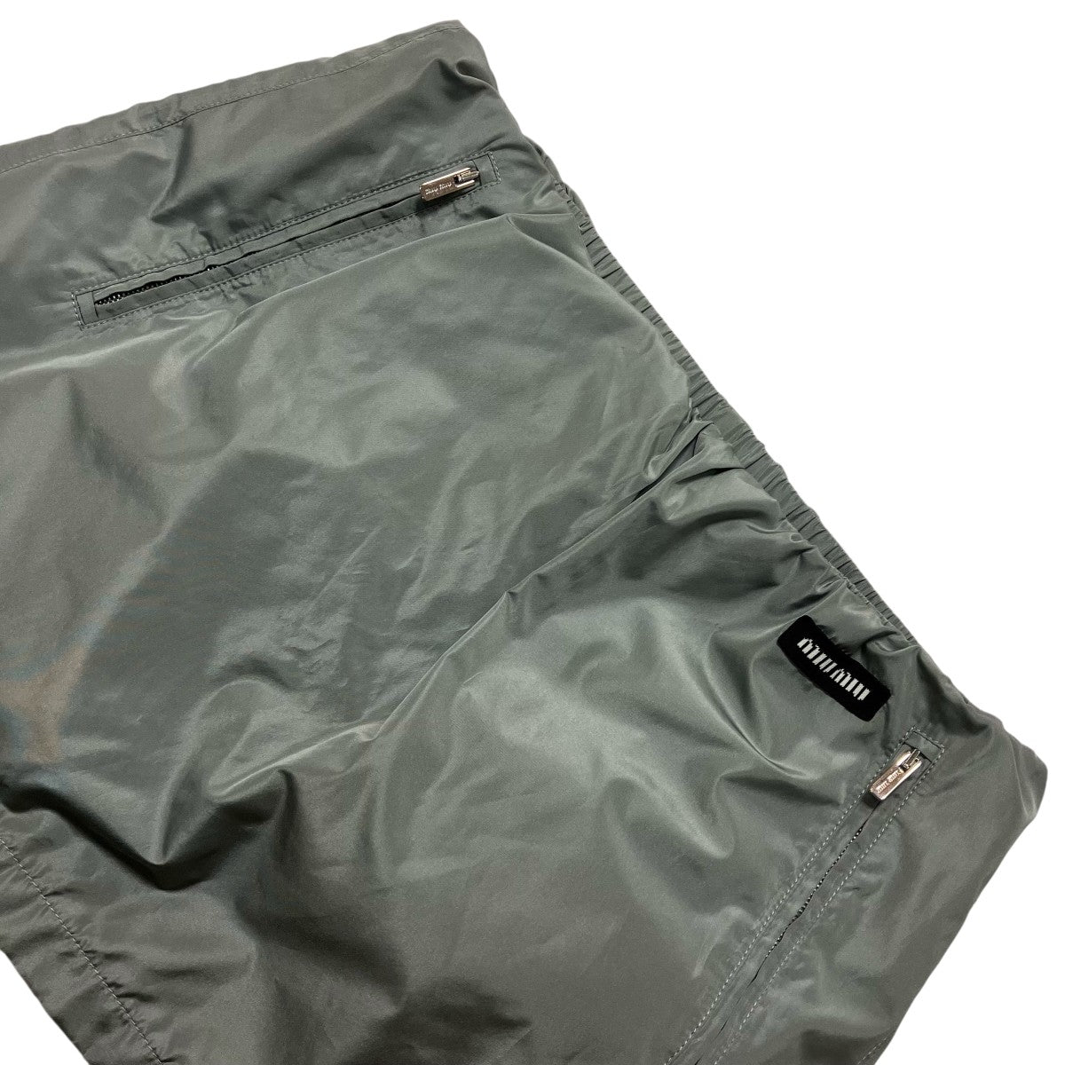MIU MIU テクニカルシルクミニスカートミニスカートMG2434 古着・中古-3枚目のアイテム画像