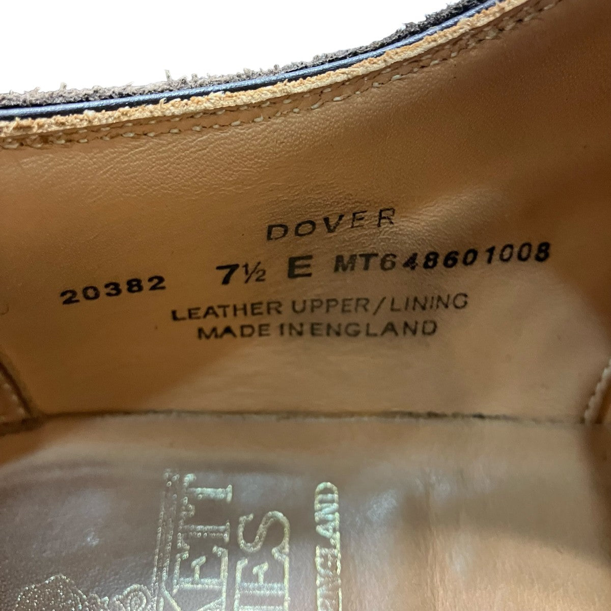 Crockett ＆ Jones スウェードシューズ20382 古着・中古-6枚目のアイテム画像