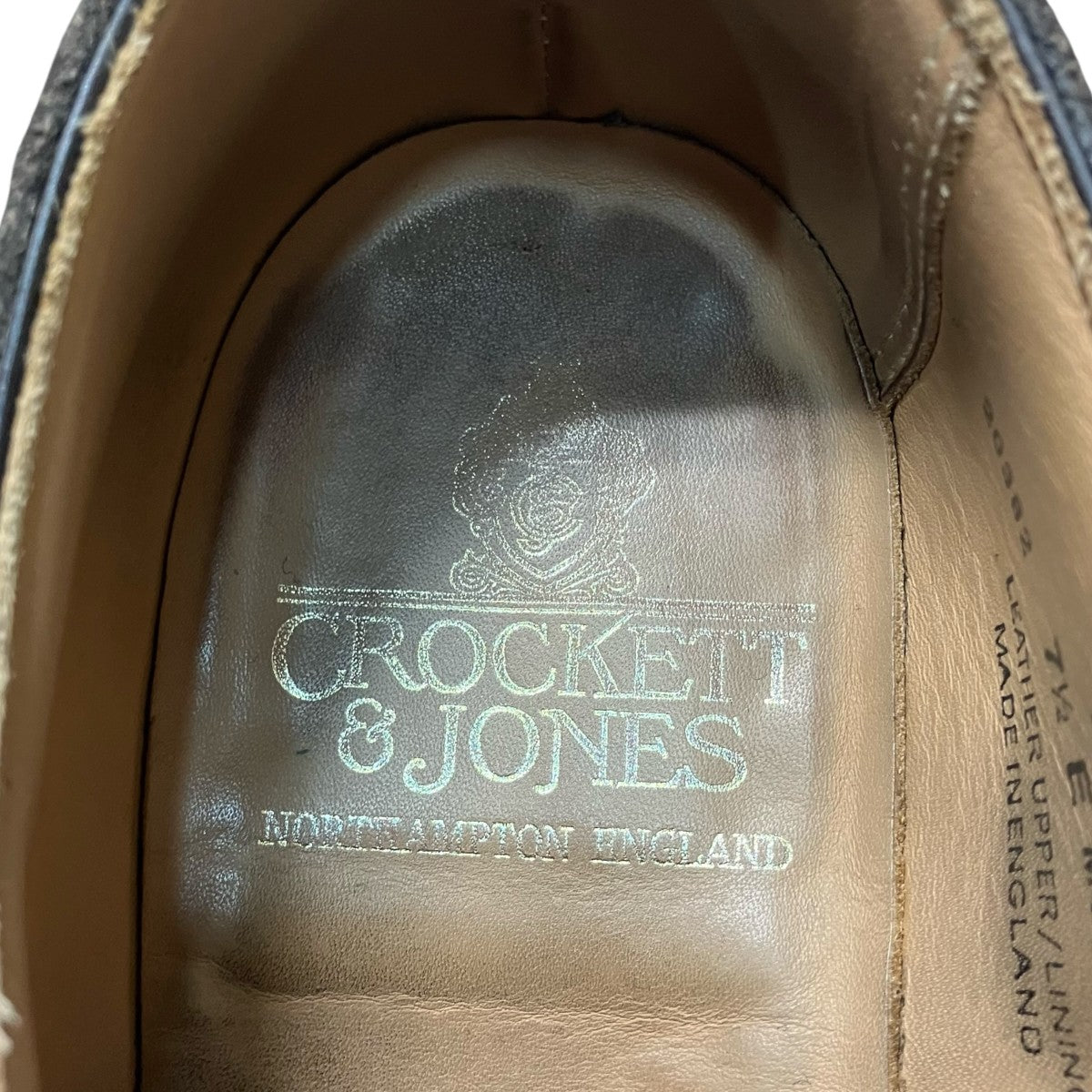 Crockett ＆ Jones スウェードシューズ20382 古着・中古-7枚目のアイテム画像