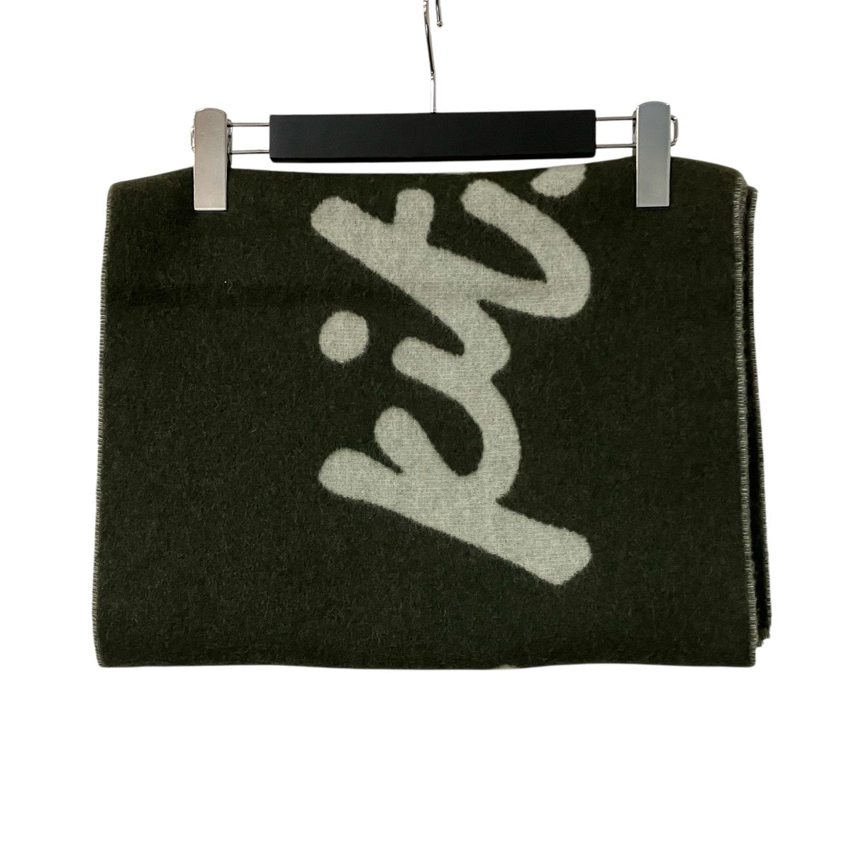 MAISON KITSUNE ウール混マフラーPM06202WB0038 古着・中古-2枚目のアイテム画像